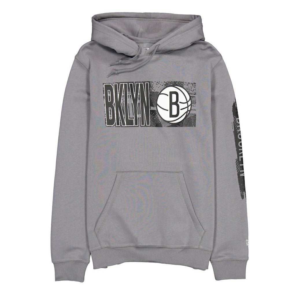 Brooklyn Nets Tip-Off Collection Pullover Hoodie Charcoal - NBA