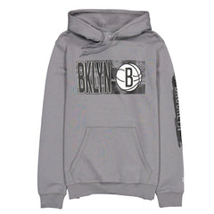 Brooklyn Nets Tip-Off Collection Pullover Hoodie Charcoal - NBA