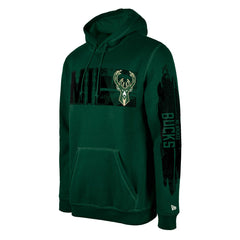 Milwaukee Bucks Tip-Off Collection Pullover Hoodie Hunter Green - NBA