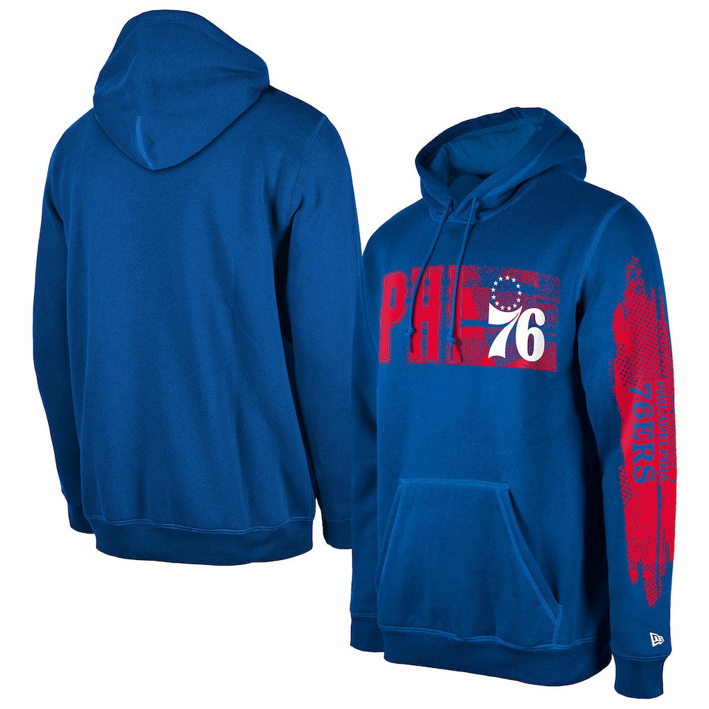 Philadelphia 76ers Tip-Off Collection Pullover Hoodie Royal - NBA