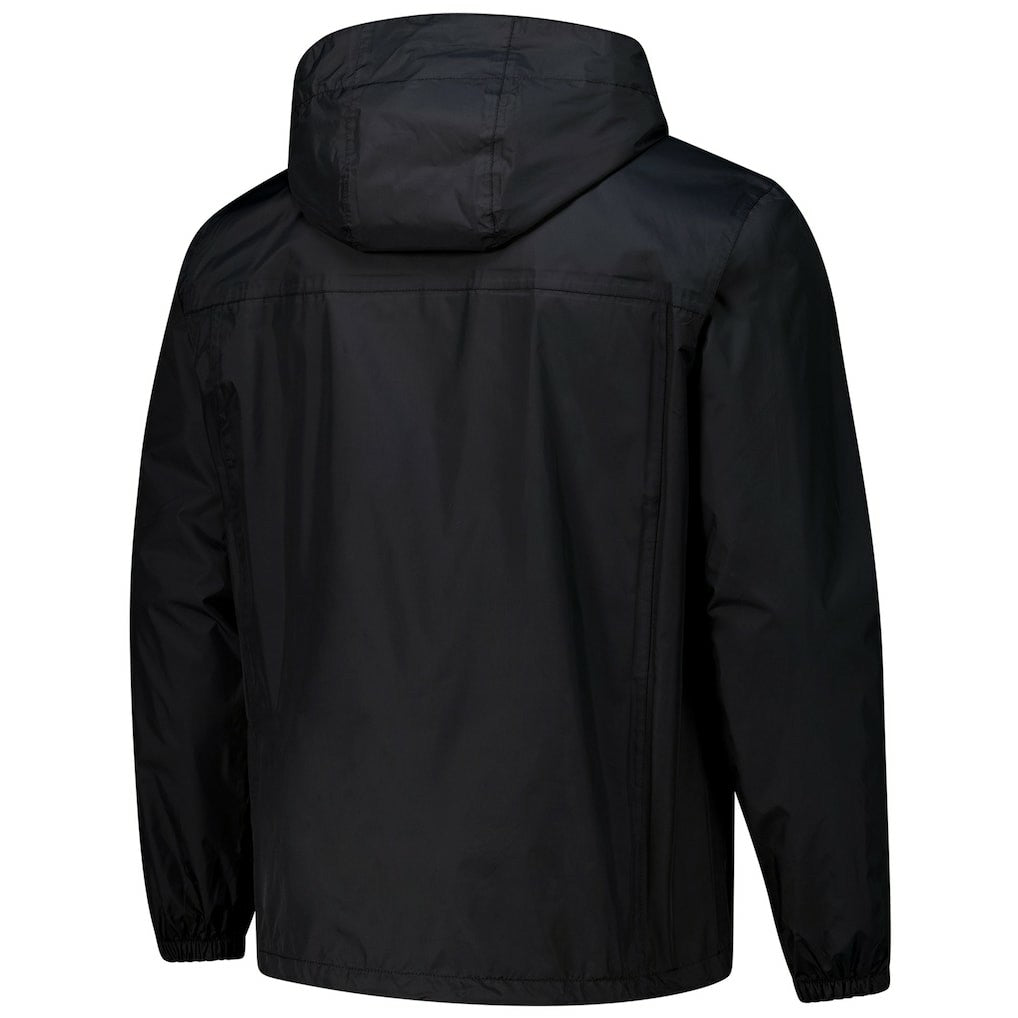 Jacksonville Jaguars Dunbrooke Tropic Waterproof Packable Full-Zip Hoodie Jacket  Black | NFL