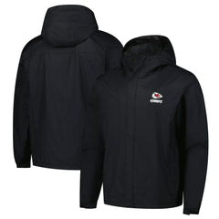 Kansas City Chiefs Dunbrooke Tropic Waterproof Packable Full-Zip Hoodie Jacket  Black | NFL