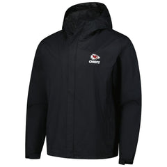 Kansas City Chiefs Dunbrooke Tropic Waterproof Packable Full-Zip Hoodie Jacket  Black | NFL