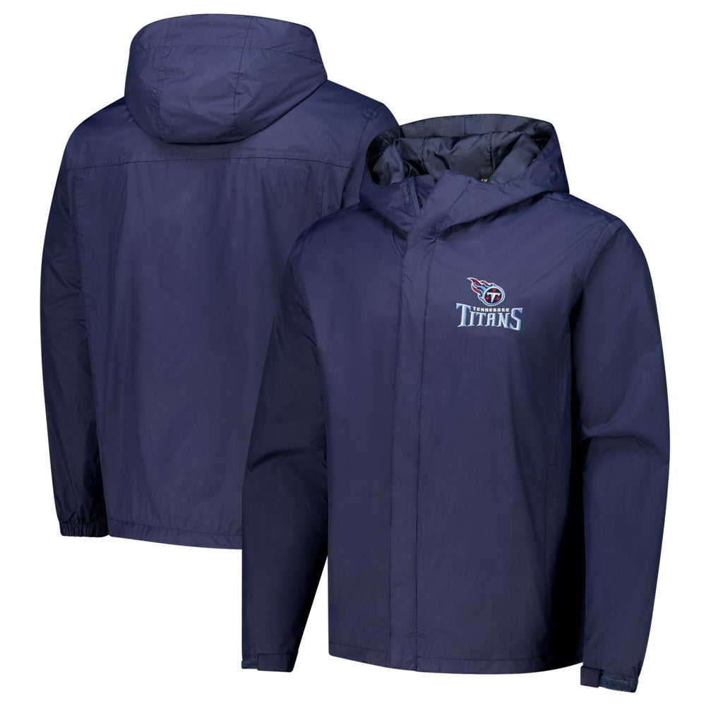 Tennessee Titans Dunbrooke Tropic Waterproof Packable Full-Zip Hoodie Jacket  Navy | NFL