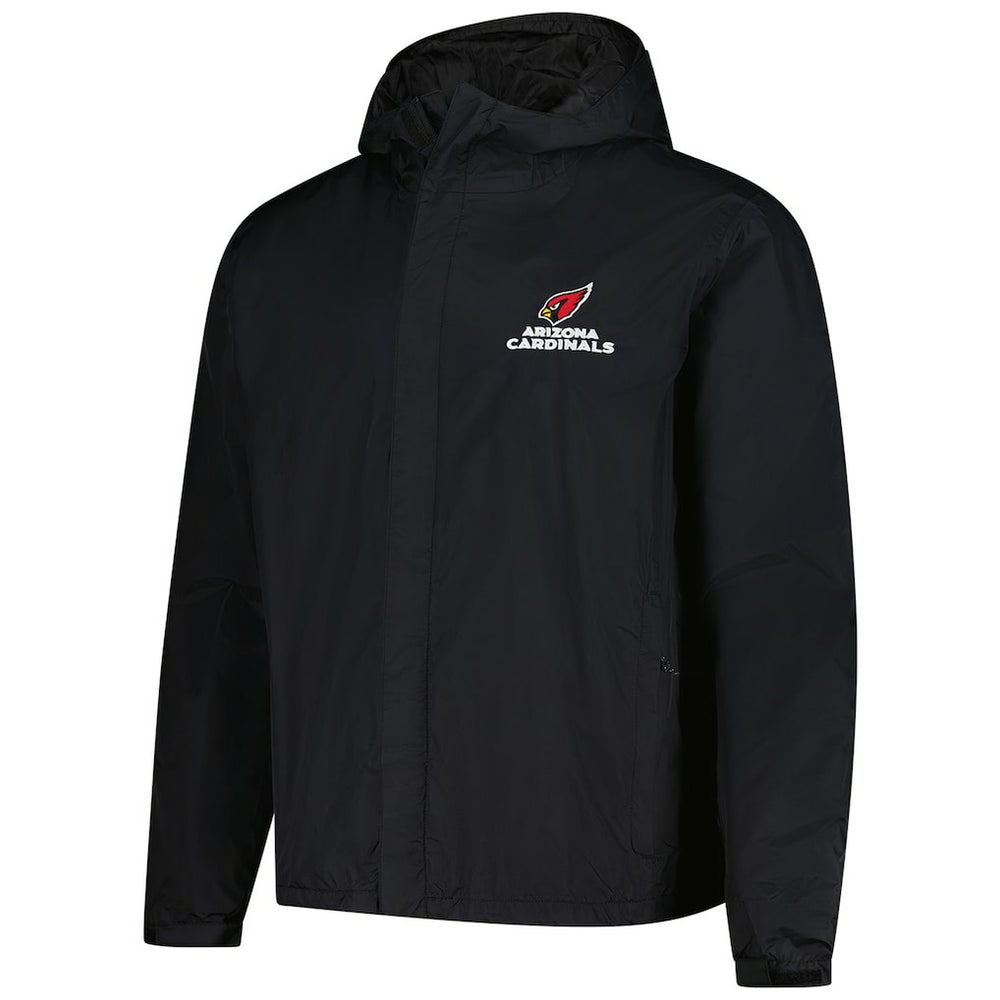 Arizona Cardinals Dunbrooke Tropic Waterproof Packable Full-Zip Hoodie Jacket  Black | NFL