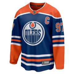 Connor McDavid Edmonton Oilers Fanatics Home Breakaway Jersey - Royal - NHL
