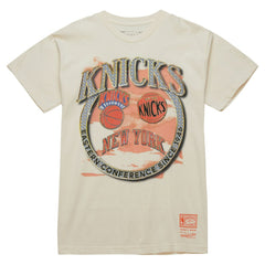 New York Knicks Hardwood Classics Vintage Soul Crown Jewels T-Shirt Tan - NBA