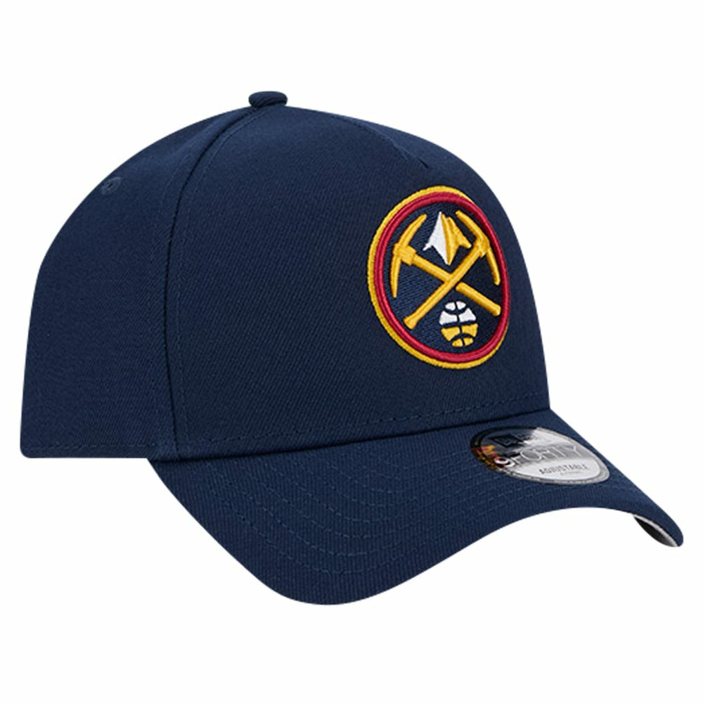 Denver Nuggets A-Frame 9FORTY Adjustable Hat Navy - NBA