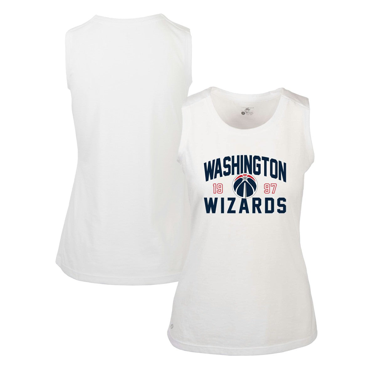 Washington Wizards Levelwear Women's Macy Tank Top White - NBA