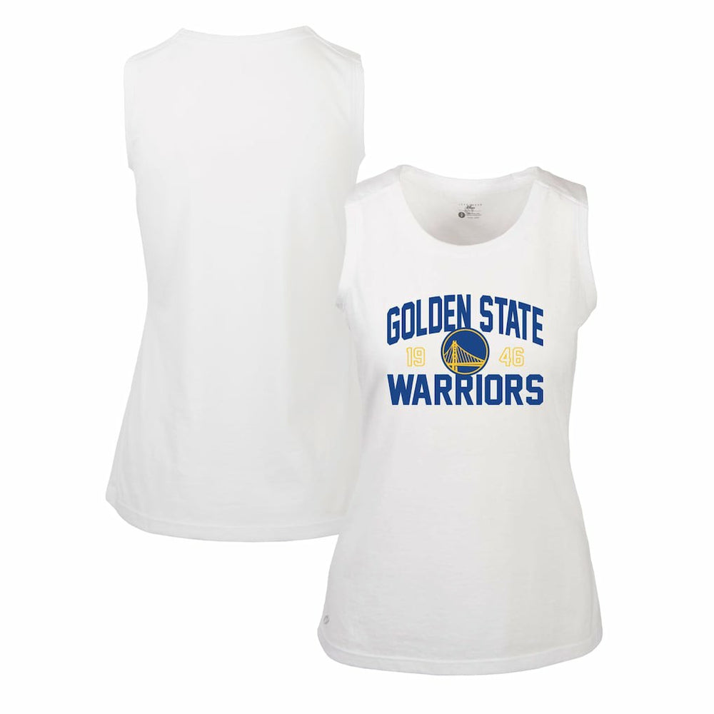 Golden State Warriors Levelwear Women's Macy Tank Top White - NBA