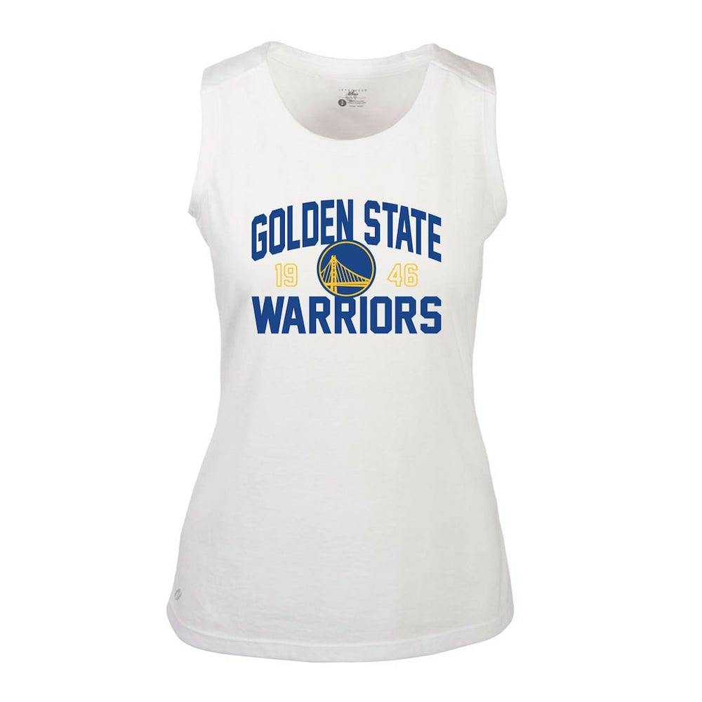 Golden State Warriors Levelwear Women's Macy Tank Top White - NBA