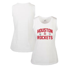 Houston Rockets Levelwear Women's Macy Tank Top White - NBA
