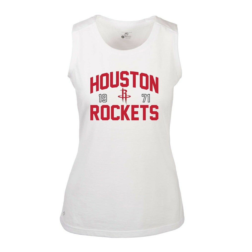 Houston Rockets Levelwear Women's Macy Tank Top White - NBA