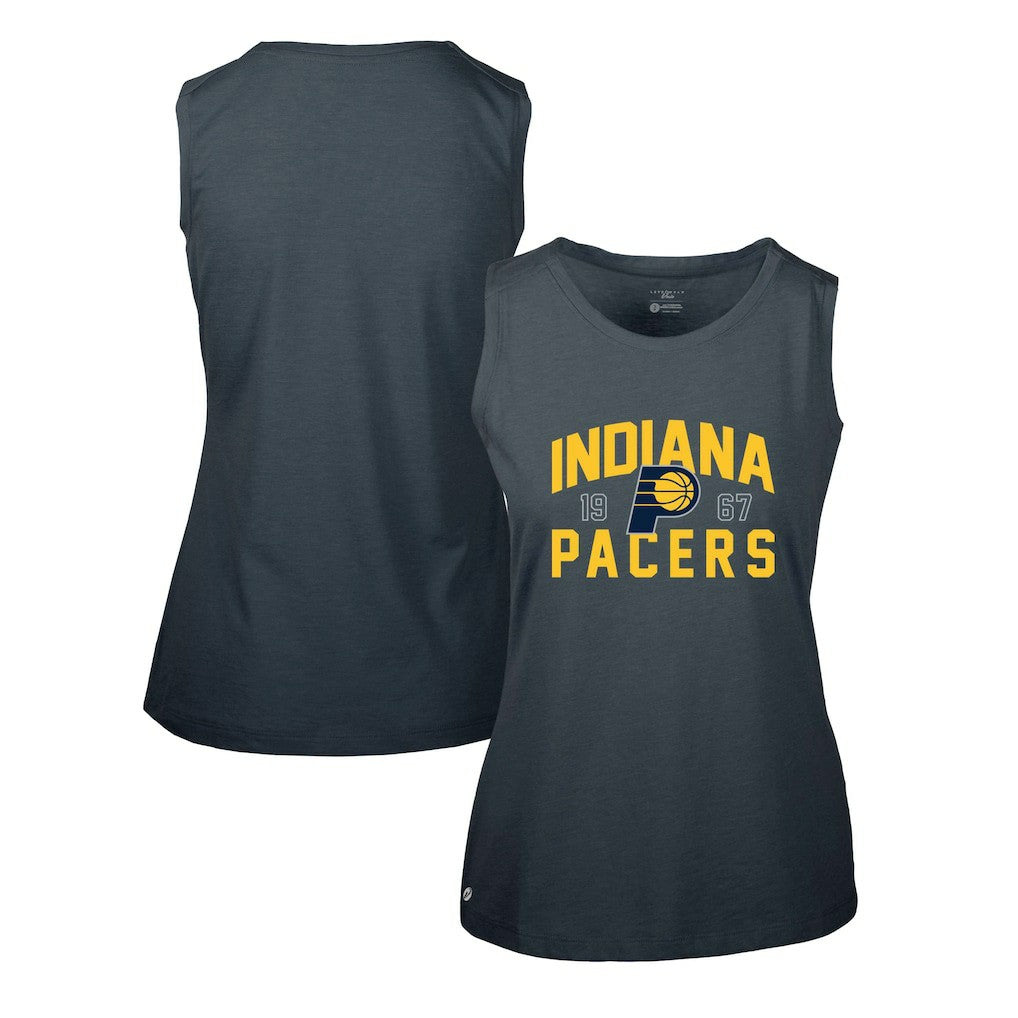 Indiana Pacers Levelwear Women's Macy Tank Top Navy - NBA