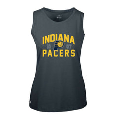 Indiana Pacers Levelwear Women's Macy Tank Top Navy - NBA