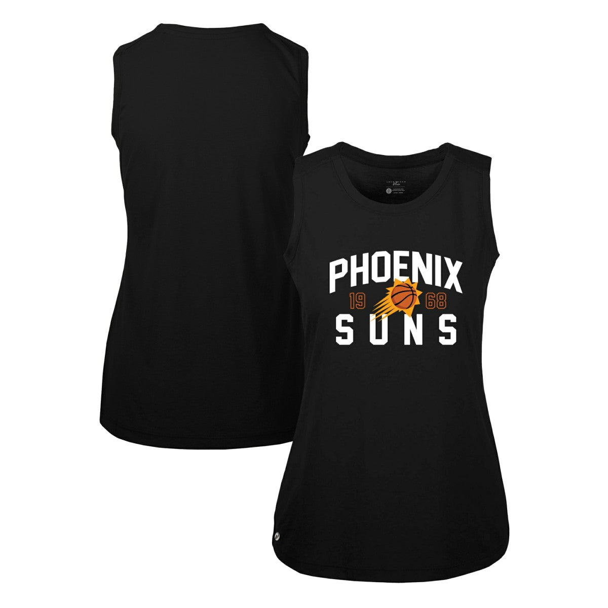 Phoenix Suns Levelwear Women's Macy Tank Top Black - NBA