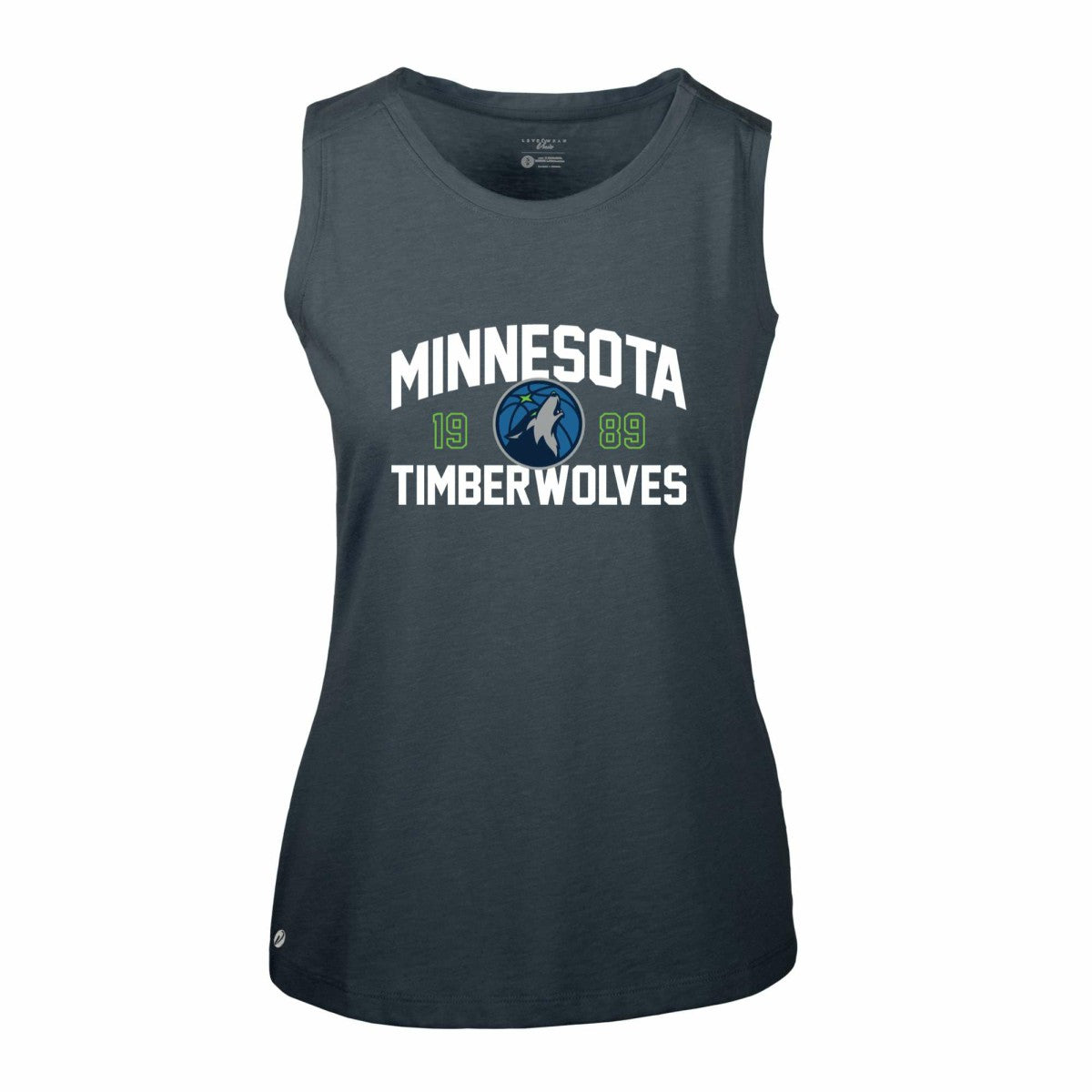 Minnesota Timberwolves Levelwear Women's Macy Tank Top Navy - NBA