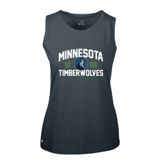 Minnesota Timberwolves Levelwear Women's Macy Tank Top Navy - NBA