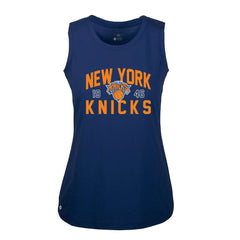 New York Knicks Levelwear Women's Macy Tank Top Blue - NBA