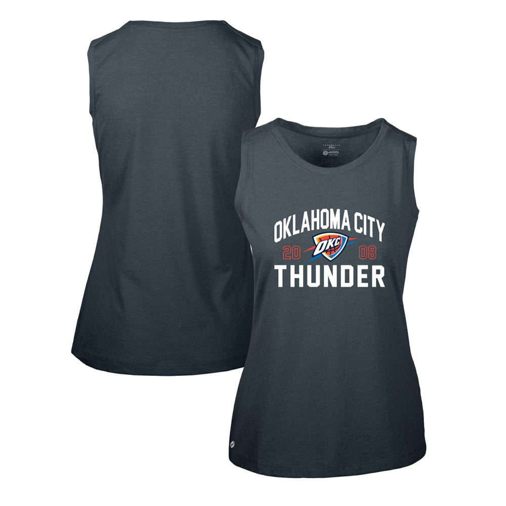 Oklahoma City Thunder Levelwear Women's Macy Tank Top Navy - NBA