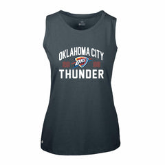 Oklahoma City Thunder Levelwear Women's Macy Tank Top Navy - NBA