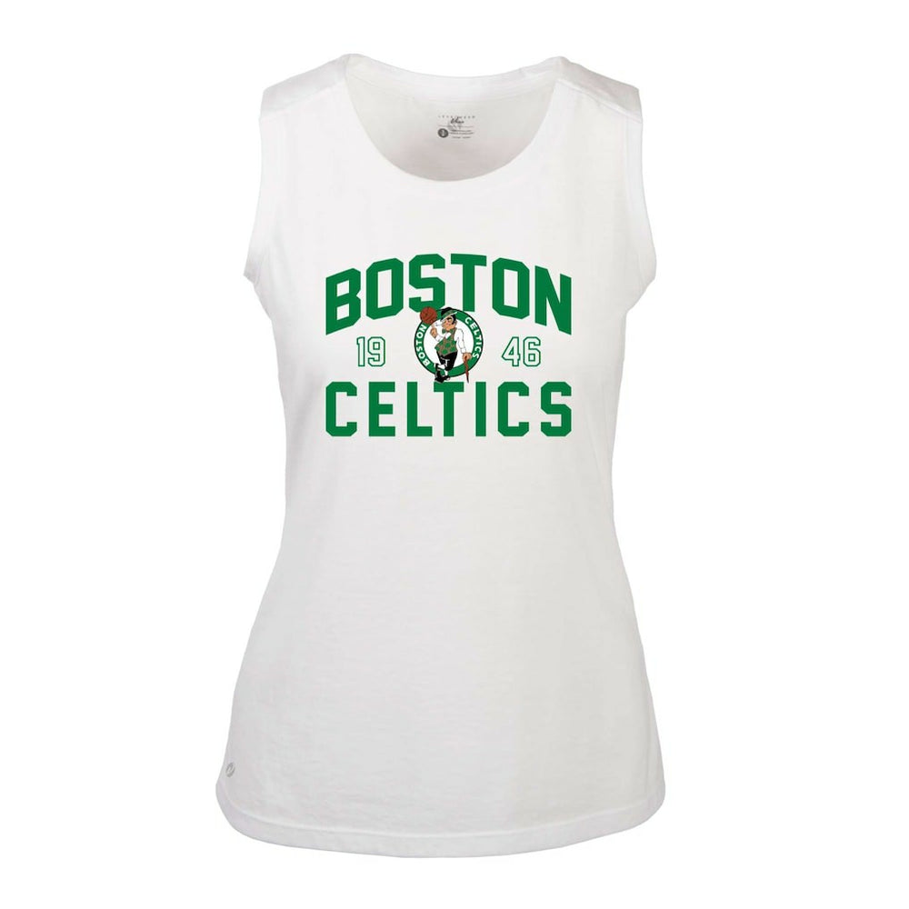 Boston Celtics Levelwear Women's Macy Tank Top White - NBA