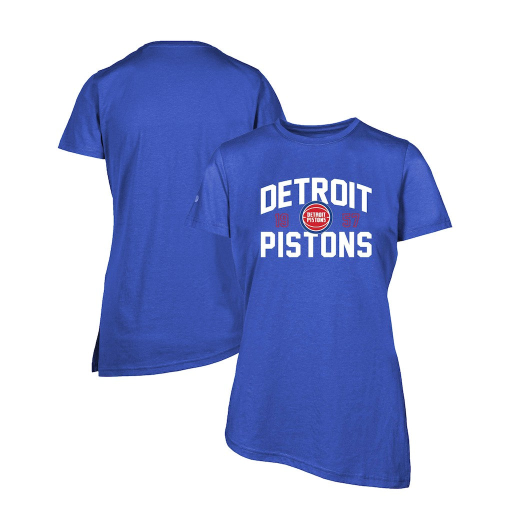 Detroit Pistons Levelwear Women's Birch T-Shirt Blue - NBA