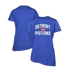 Detroit Pistons Levelwear Women's Birch T-Shirt Blue - NBA