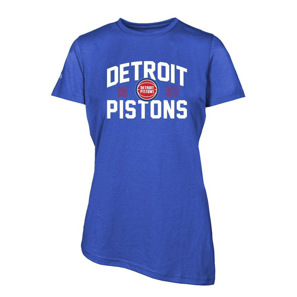 Detroit Pistons Levelwear Women's Birch T-Shirt Blue - NBA