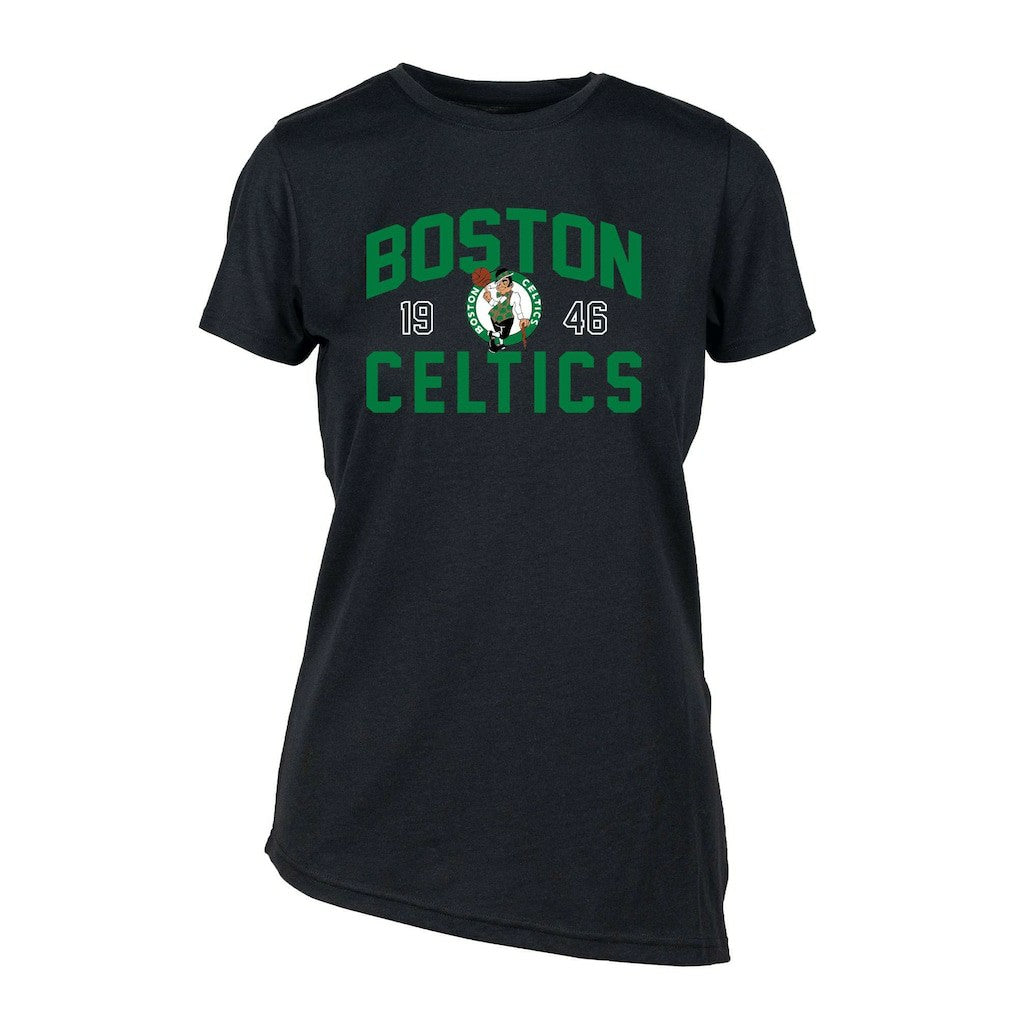Boston Celtics Levelwear Women's Birch T-Shirt Black - NBA