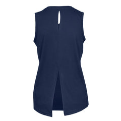 Minnesota Timberwolves Levelwear Women's Paisley Core V-Neck Tank Top Navy - NBA