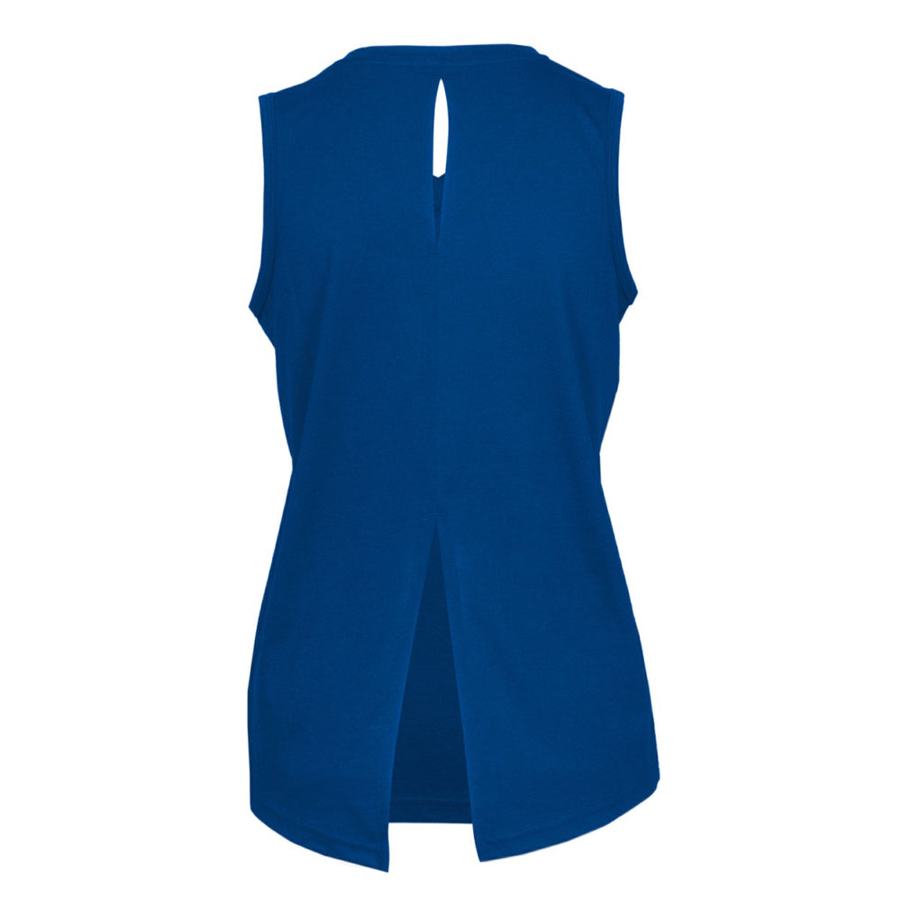 New York Knicks Levelwear Women's Paisley Core V-Neck Tank Top Blue - NBA