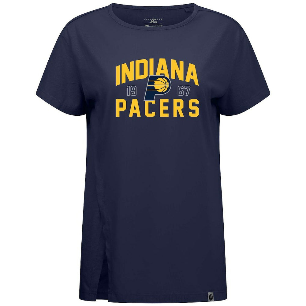 Indiana Pacers Levelwear Women's Influx T-Shirt Navy - NBA