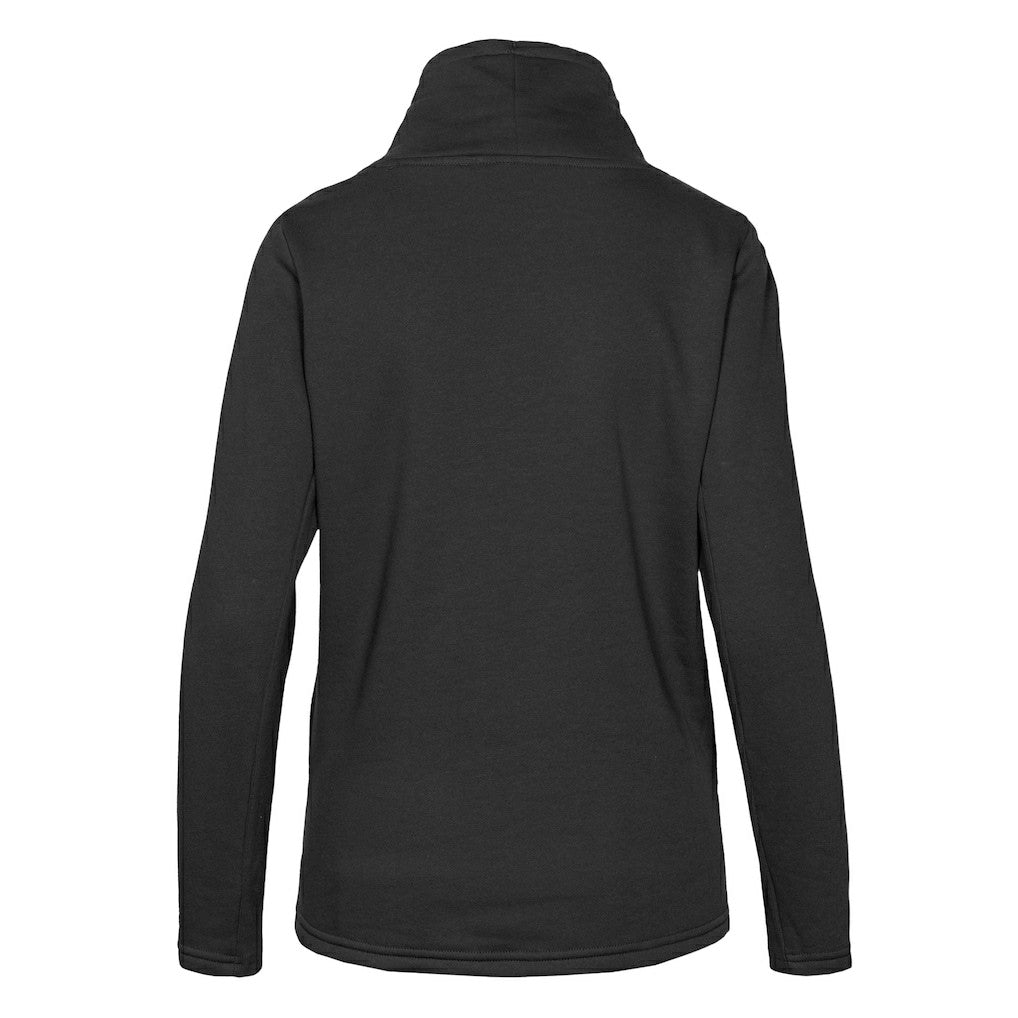 Boston Celtics Levelwear Women's Loop Core Funnel Neck Pullover Sweatshirt Black - NBA