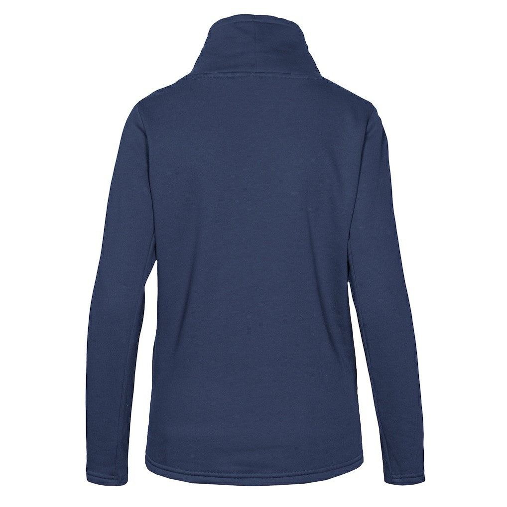 Denver Nuggets Levelwear Women's Loop Core Funnel Neck Pullover Sweatshirt Navy - NBA