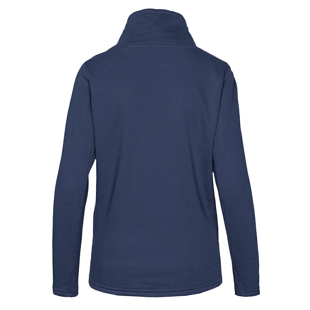 Oklahoma City Thunder Levelwear Women's Loop Core Funnel Neck Pullover Sweatshirt Navy - NBA