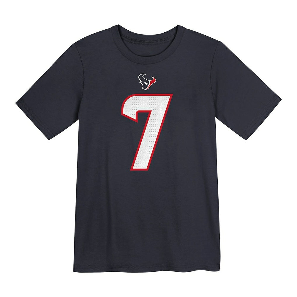 C.J. Stroud Houston Texans Preschool Player Name & Number T-Shirt Navy | Nike for Sale