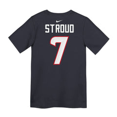 C.J. Stroud Houston Texans Preschool Player Name & Number T-Shirt Navy | Nike for Sale