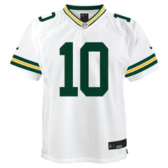 Jordan Love Green Bay Packers Youth Game Jersey White | Nike for Sale