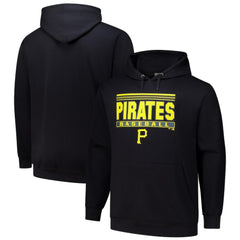 Pittsburgh Pirates   Stack Fleece Pullover Hoodie - MLB
