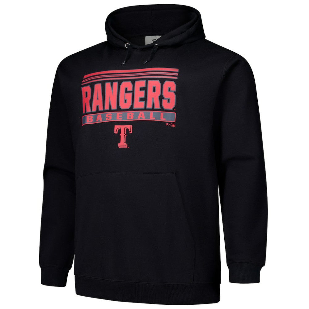 Texas Rangers   Stack Fleece Pullover Hoodie - MLB