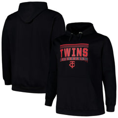 Minnesota Twins   Stack Fleece Pullover Hoodie - MLB