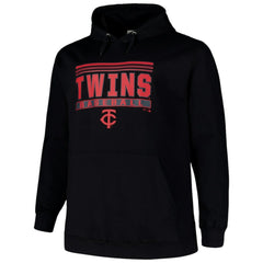 Minnesota Twins   Stack Fleece Pullover Hoodie - MLB