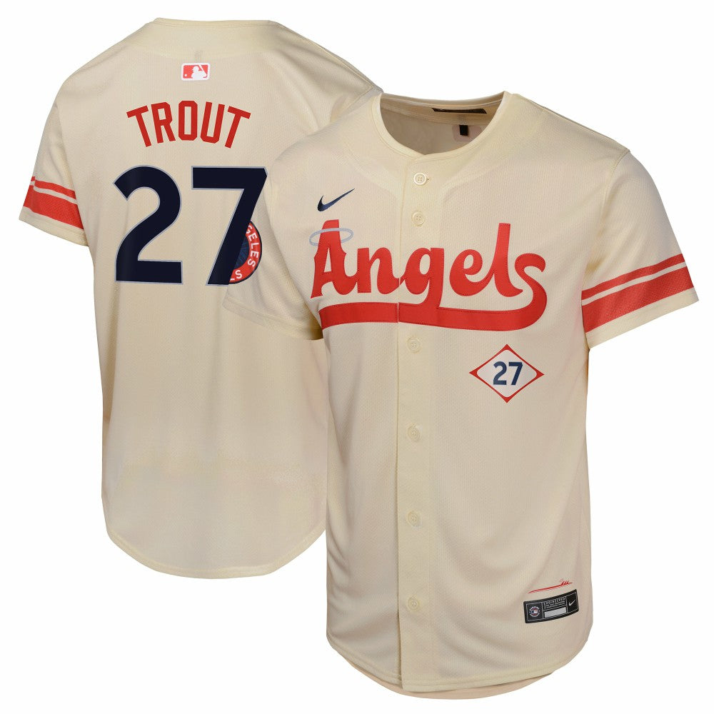 Mike Trout Los Angeles Angels Nike Youth City Connect Limited Player Jersey - MLB
