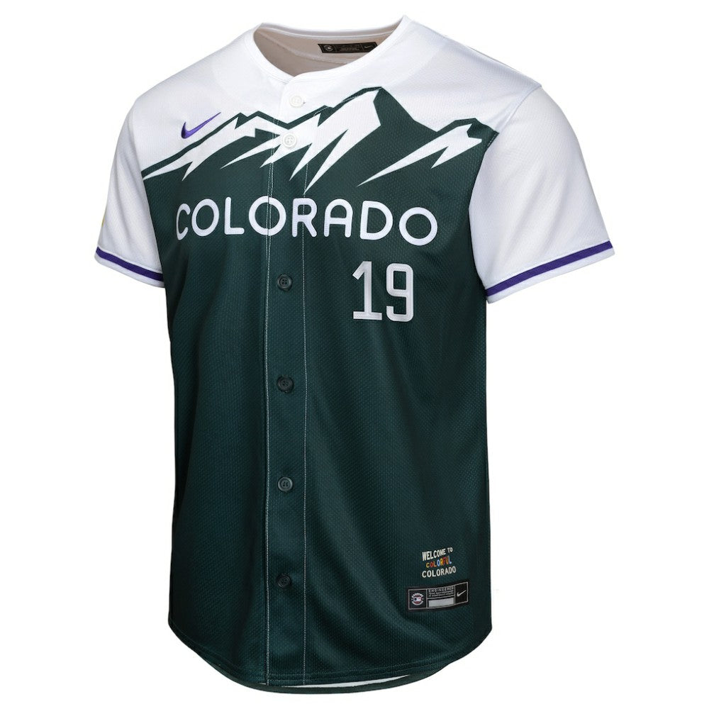 Charlie Blackmon Colorado Rockies Nike Youth City Connect Limited Player Jersey - MLB