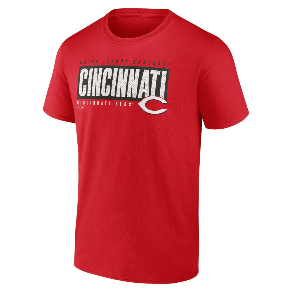 Cincinnati Reds Blocked Out T-Shirt - MLB