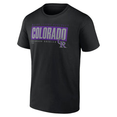 Colorado Rockies Blocked Out T-Shirt - MLB