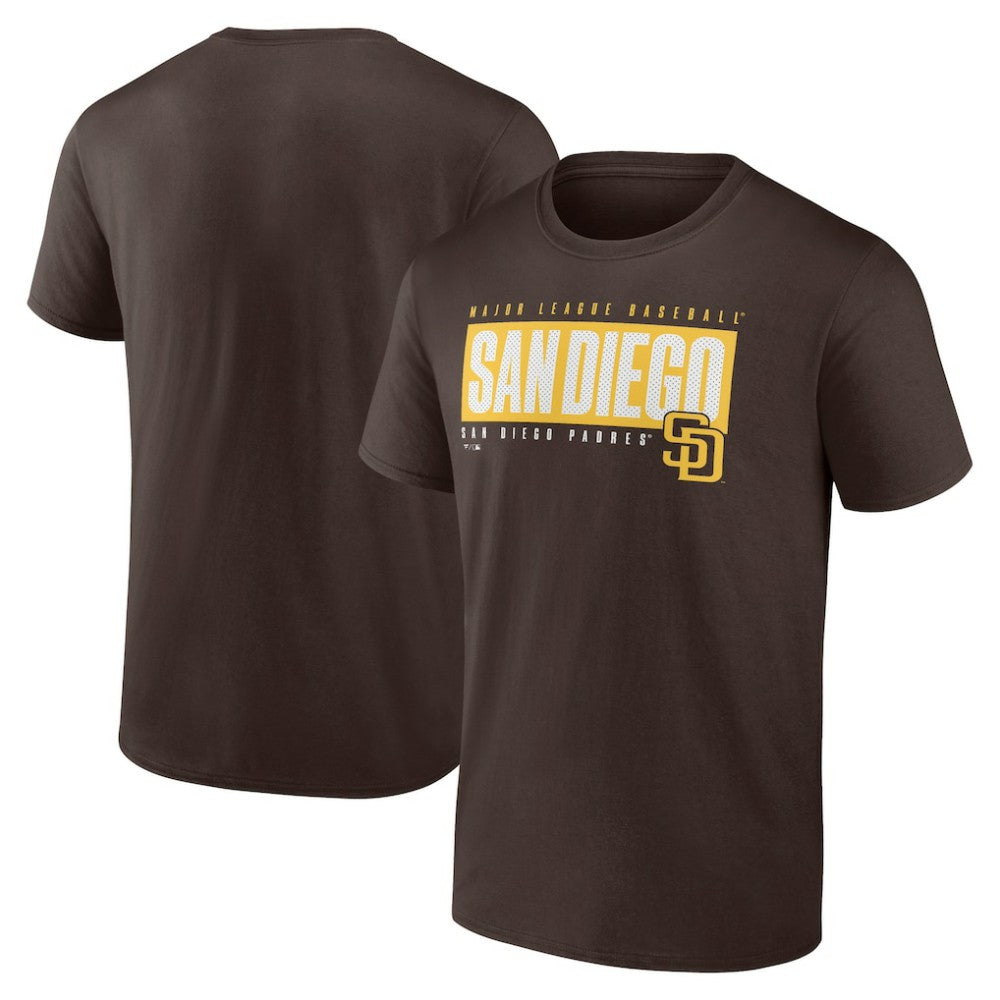 San Diego Padres Blocked Out T-Shirt - MLB