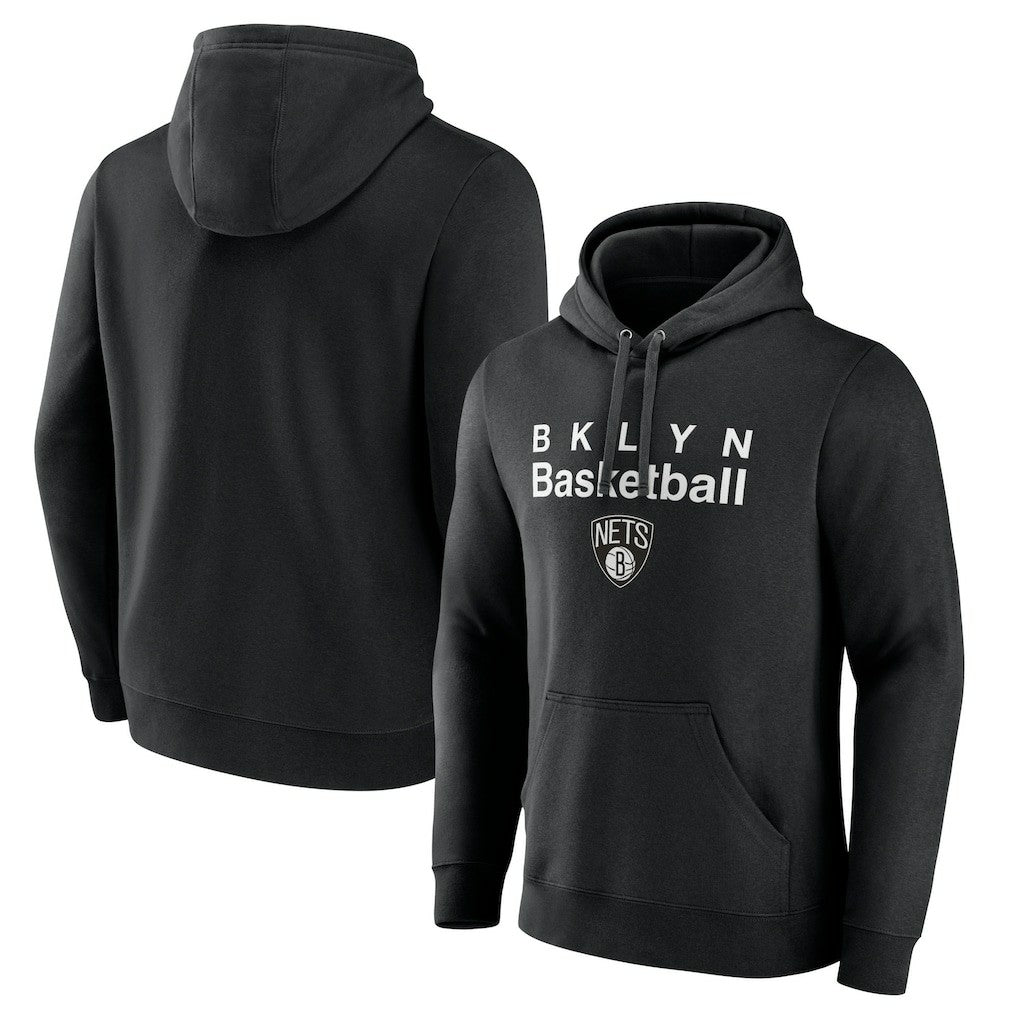 Brooklyn Nets Pick & Roll Coverage Pullover Hoodie Black - NBA