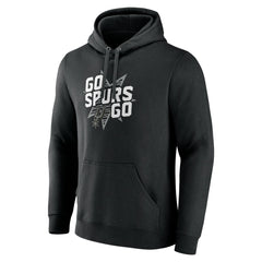 San Antonio Spurs Pick & Roll Coverage Pullover Hoodie Black - NBA